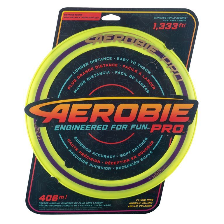 Aerobie Wurfring PRO / Frisbee gelb 32 cm Durchmesser-/bilder/big/aerobie-pro ring-verpackung-yellow.jpg